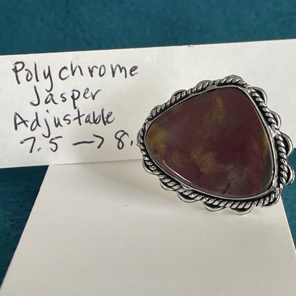 9 Gemstone Ring Bundle, Size 6 to 9 - SOLD - Picture 6 of 16